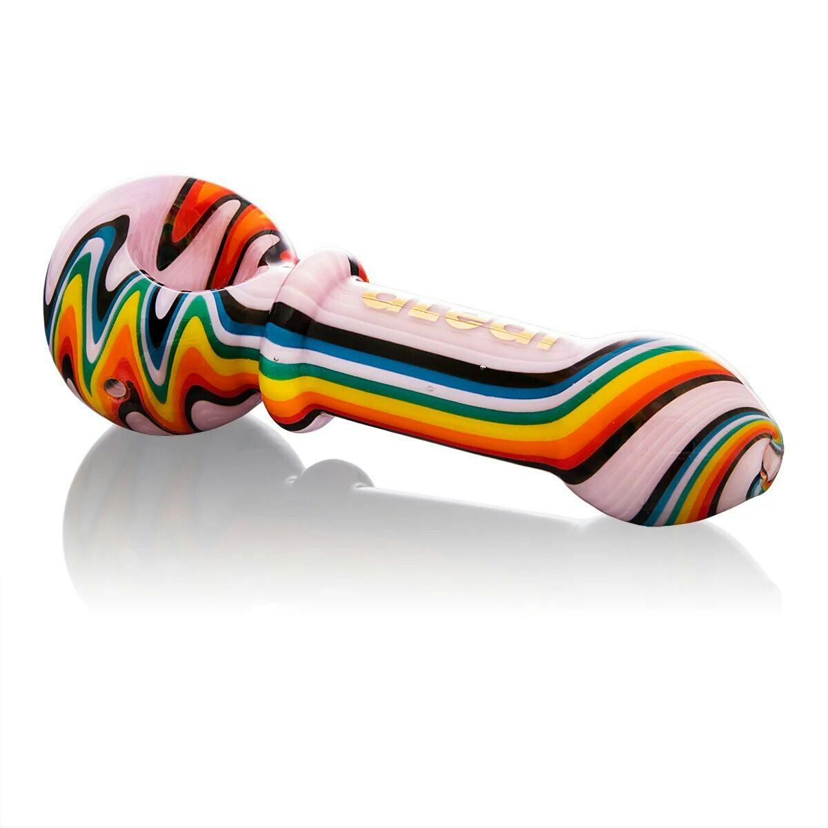 Glass Pipe - Aleaf - Wig Wag - Pink