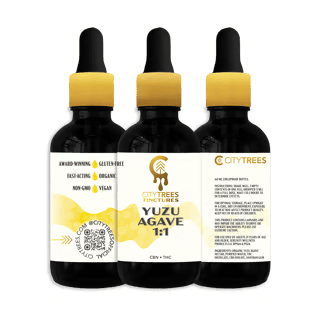 Tincture Yuzu Agave 1:1 THC/CBN - 250mg - SER - City Trees
