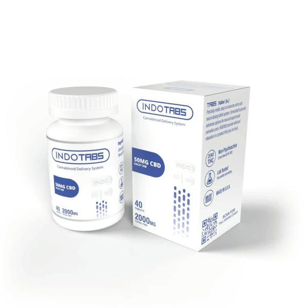 Capsule - Indo Tabs 40pk - 2000mg CBD - LVX