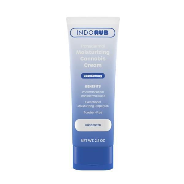 Topical - IndoRub Unscented - CBD ONLY - (500mg CBD) - LVX