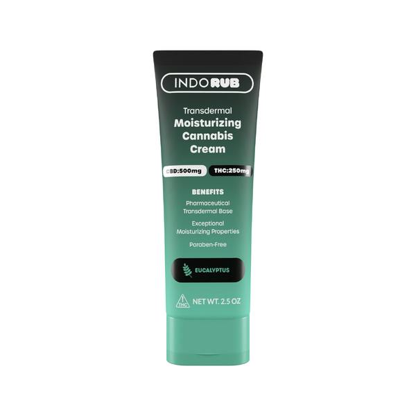 Topical - IndoRub Eucalyptus - (500mg CBD / 250mg THC) - LVX