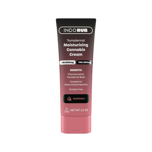 Topical - IndoRub Grapefruit - (500mg CBD / 250mg THC) - LVX