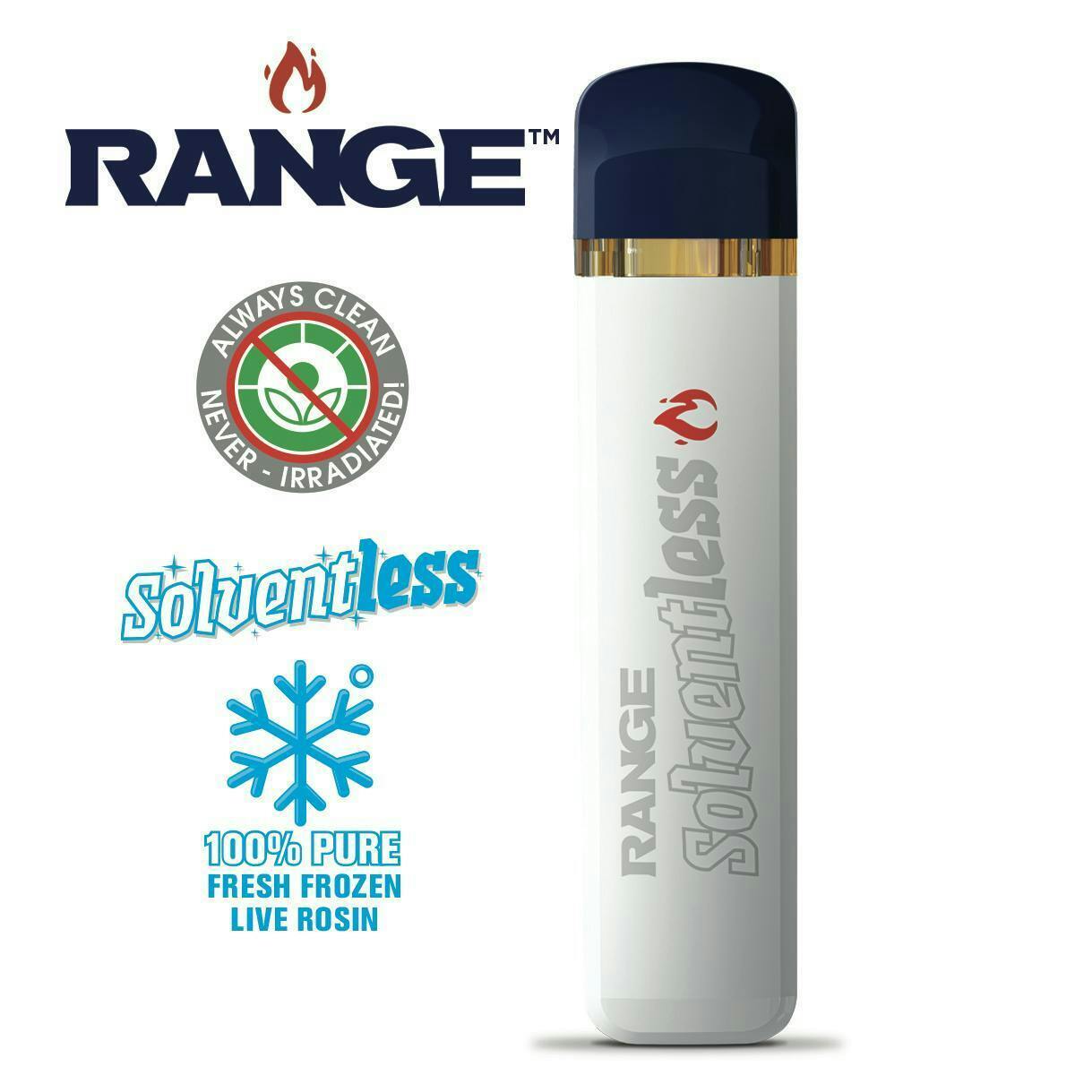 Disposable - Orange Spritzer (HYBRID) LIVE ROSIN - .5g (RNP) Range