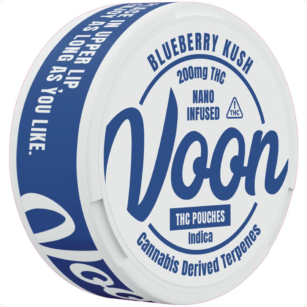Voon Pouch - Blueberry Kush (INDICA) - 20mg/10pk - 200mg Total - AEG