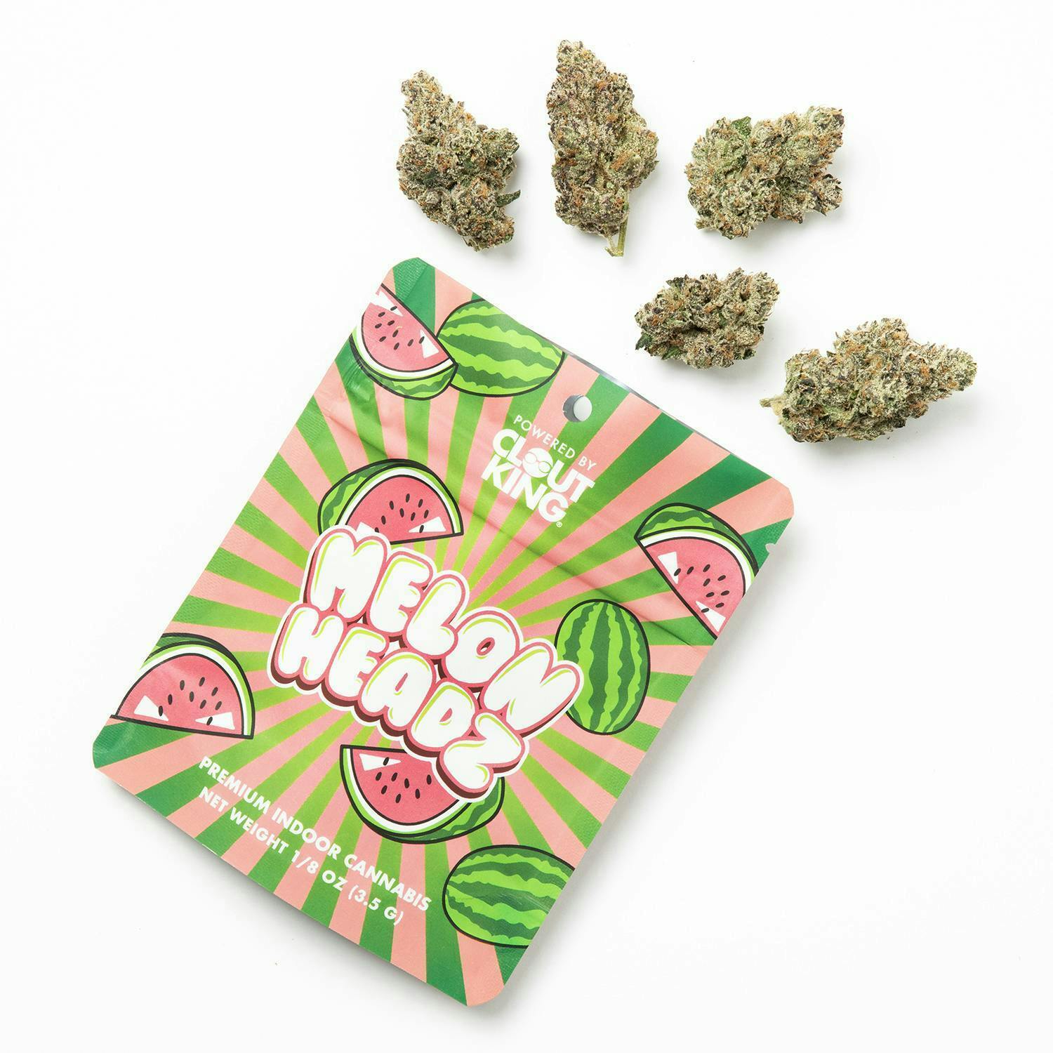 Clout King | Melon Headz (INDICA) 3.5g - VLC