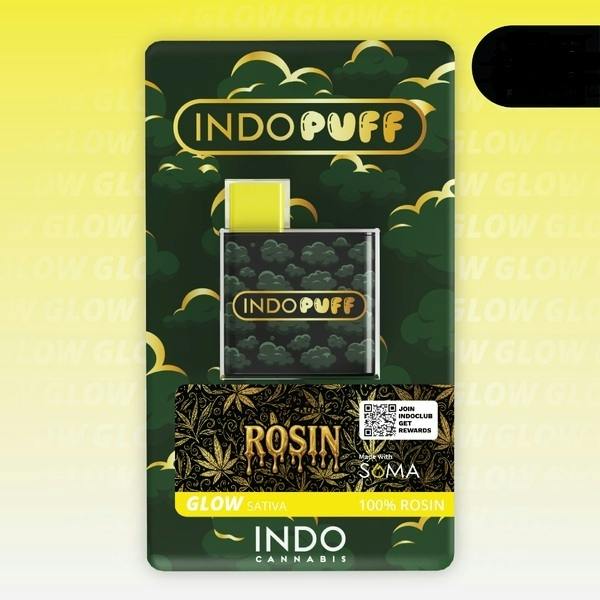 Disposable - INDO PUFF- Bushido OG (ROSIN) (HYBRID) - 1g - LVX