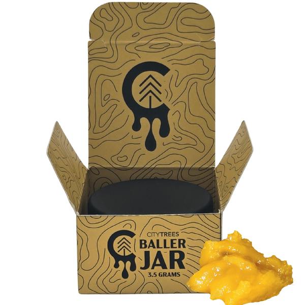 WM ONLY - Baller Jar - Badder - Jungle Glue (HYBRID) - 3.5g - SER - City Trees