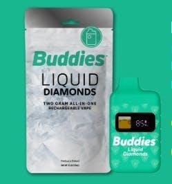 Disposable - Blue Dream (Liquid Diamonds) (HYBRID) 2g - BUD - Buddies
