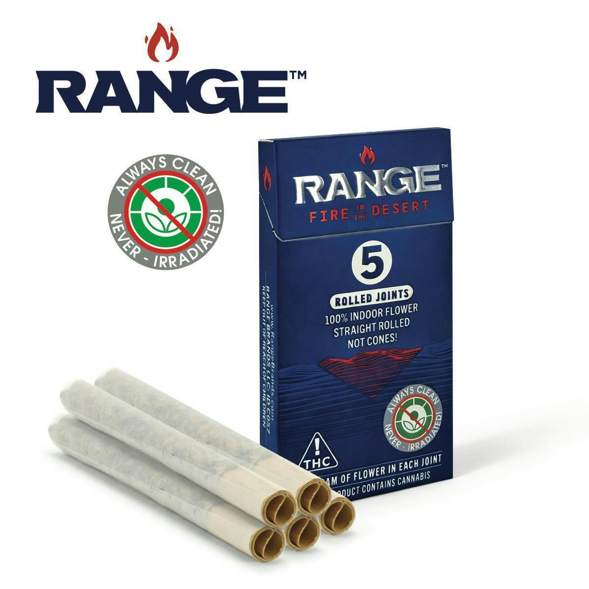 PreRoll - Lemon Royale (SATIVA) 2.5g/5pk- RNG - Range Cannabis