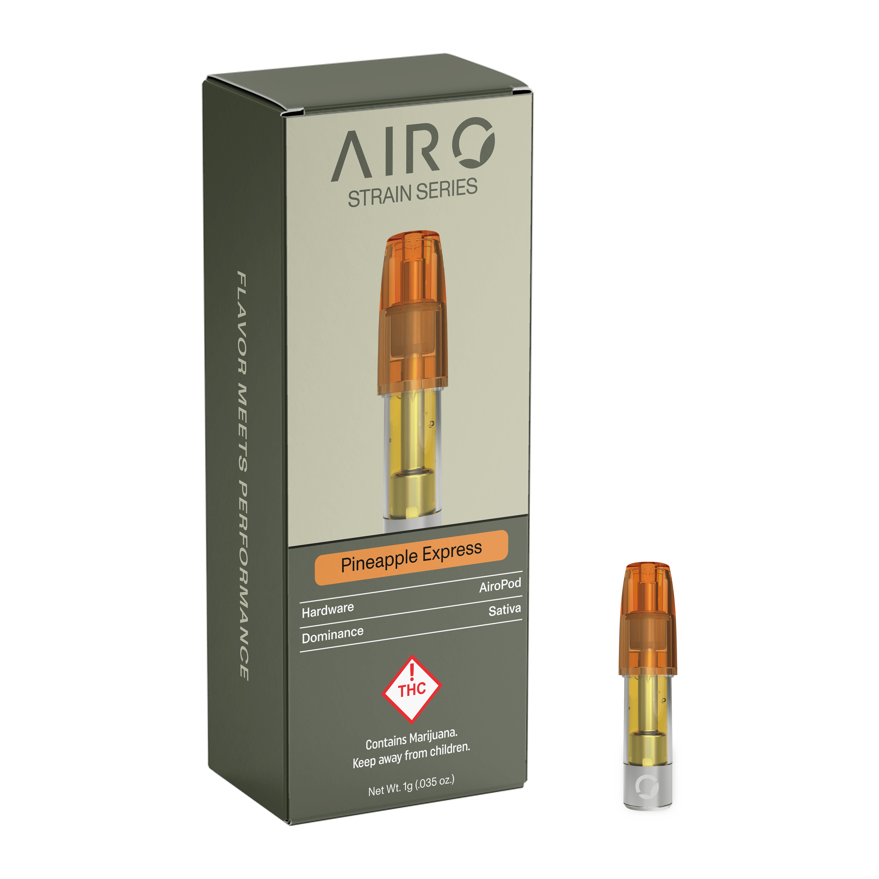 Strain Series | Pineapple Express | AiroPod Cartridge | 1g