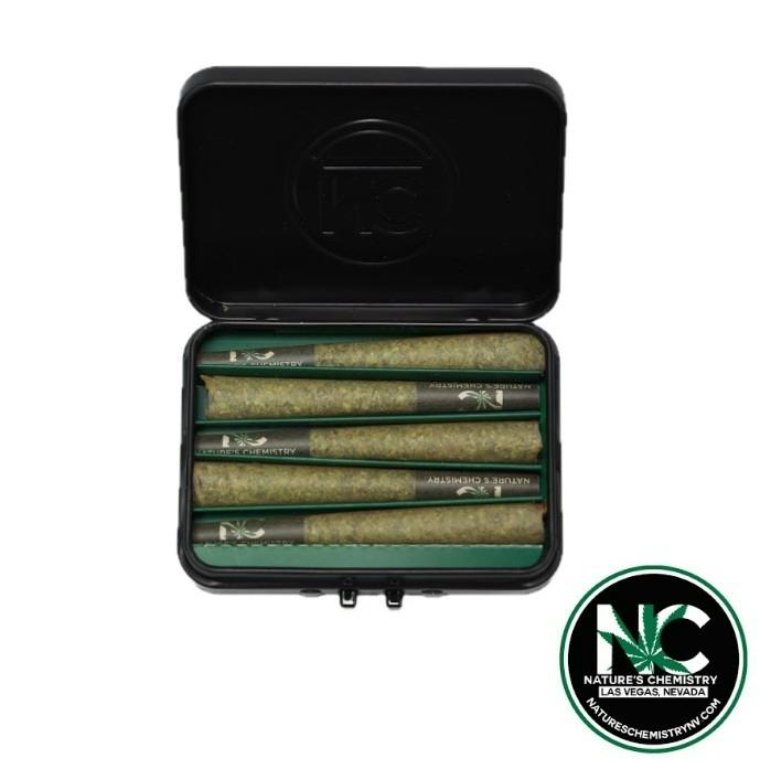 PreRolls - Ghost Train Haze (SATIVA) - 5pk/2.5g - NCC - Nature's Chemistry