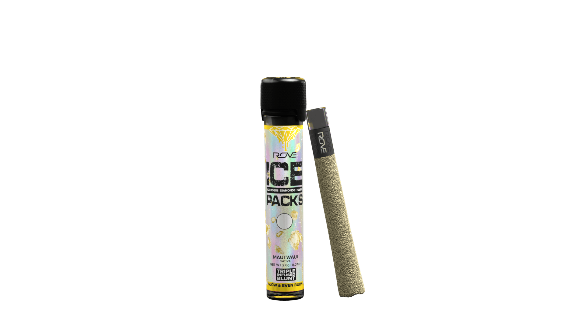 WM ONLY - Maui Waui - Infused Ice Pack Blunt (Rosin, Hash, and Diamonds) 2g