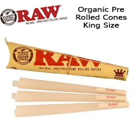 Raw Cones 3pk - King Size