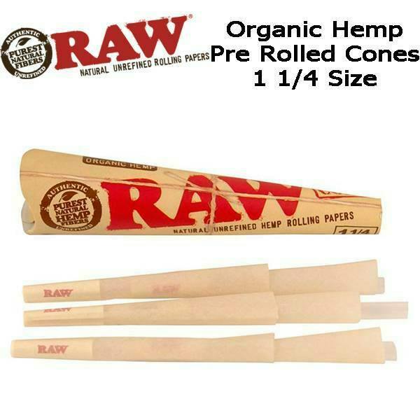 Raw Cones 6pk - 1 1/4"
