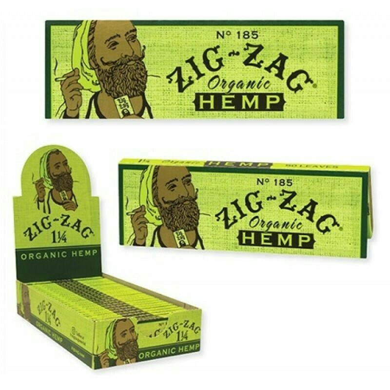 Zig Zag - Organic Hemp - 1 1/4"