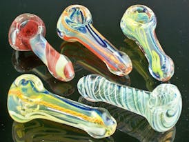 Glass Peanut Pipe - $2.50