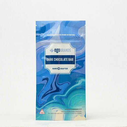 Edible MEDICAL ONLY Dark Chocolate Bar - 500mg - EGO
