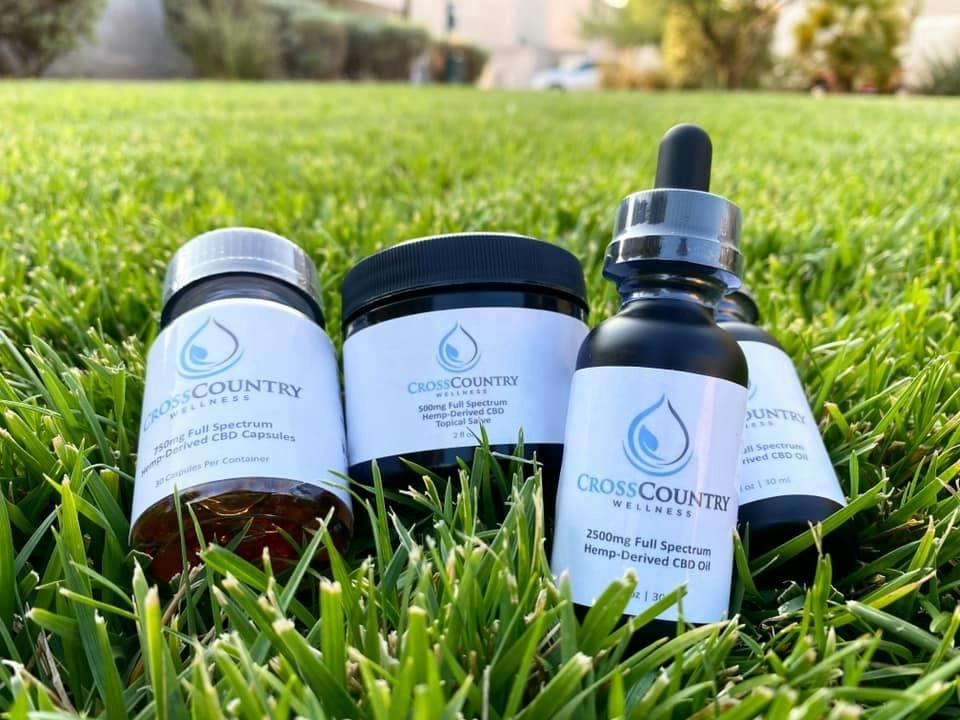 Tincture Full Spectrum CBD - 2500mg - CCW - Cross Country Wellness