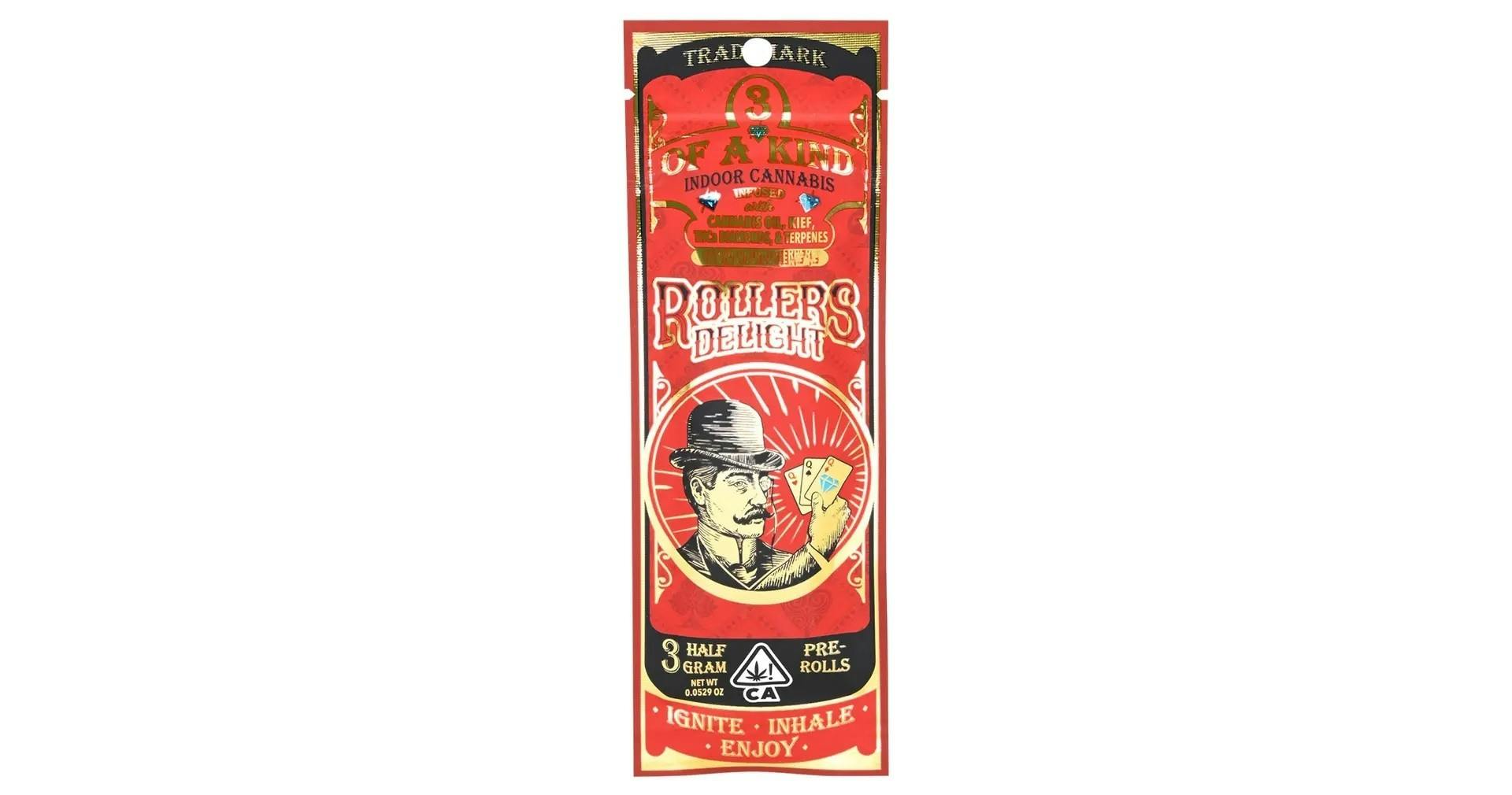 Rollers Delight: 3 Of A Kind Gold Versace