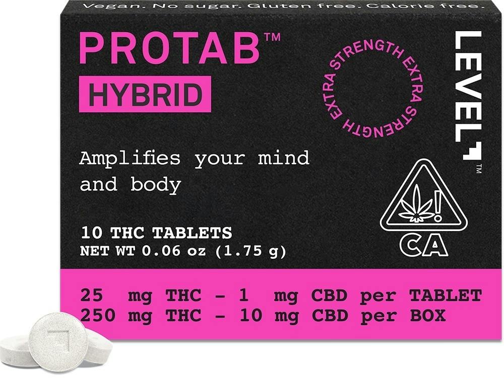 PROTAB | Indica Tablets 25:1 THC:CBD | 250mg | 10ct | 25mg/ea