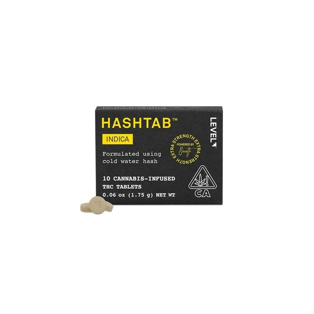 HASHTAB | Indica Tablets 25:1 THC:CBD | 250mg | 10ct | 25mg/ea
