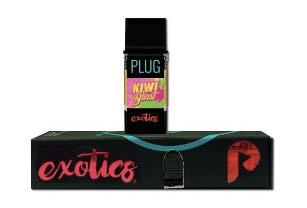 PLUG PLAY - VAPE (DISTILLATE) - 1G - SATIVA HYBRID - KIWI BURST