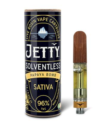 JETTY - VAPE - OCAL (SOLVENTLESS) - 1G - SATIVA - PAPAYA BOMB