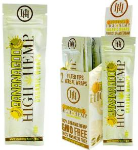 ROOTS GLASS - ACCESSORIES - HIGH HEMP WRAP - BANANAGOO