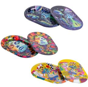 ROOTS GLASS - ACCESSORIES - MINI ROLLING TRAY W/ MAGNETIC LID