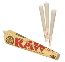 ROOTS GLASS - ACCESSORIES - RAW - 3PK - CONES - KING SIZE ORGANIC