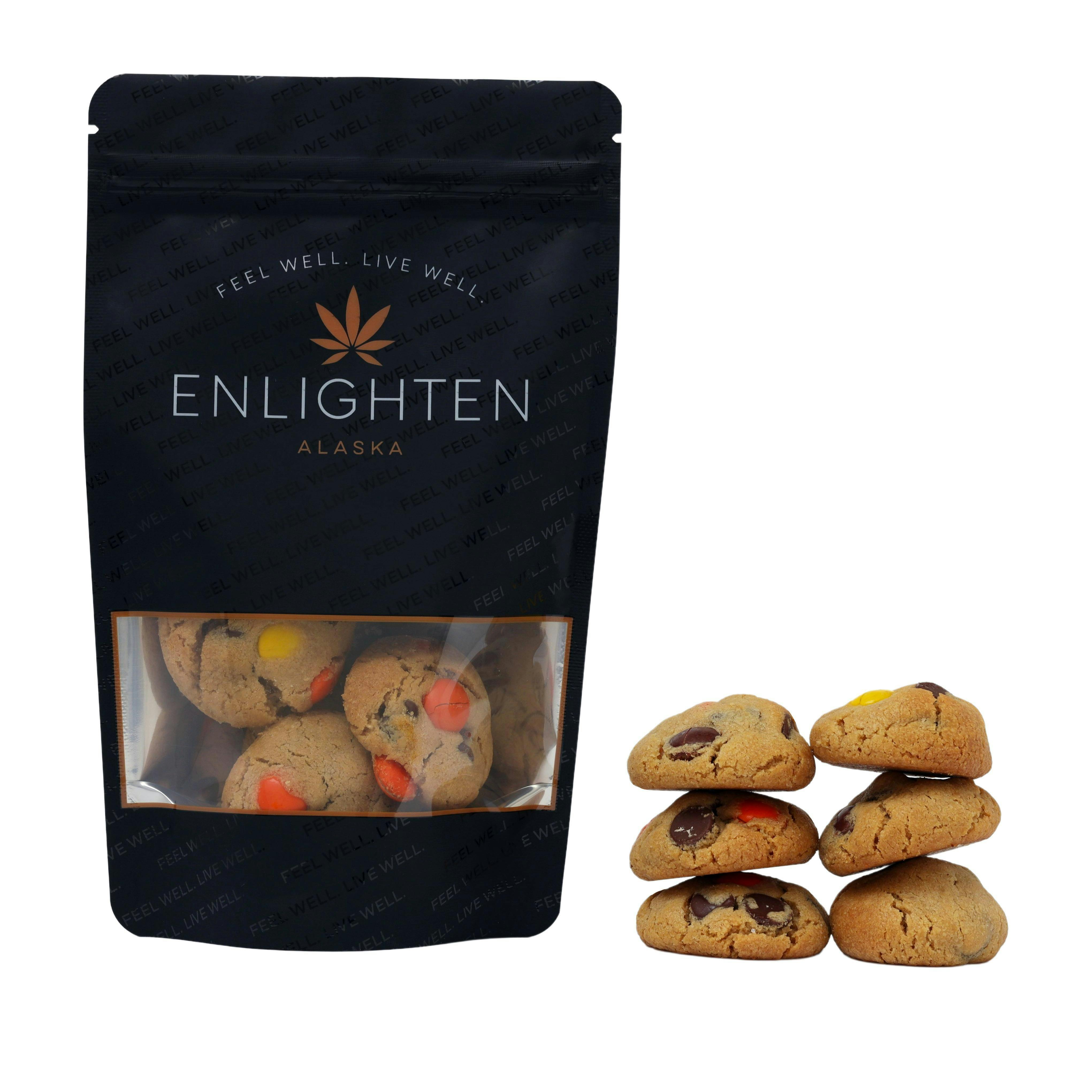 Peanut Butter Chocolate Chip Cookies - 10 Pack (100mg)
