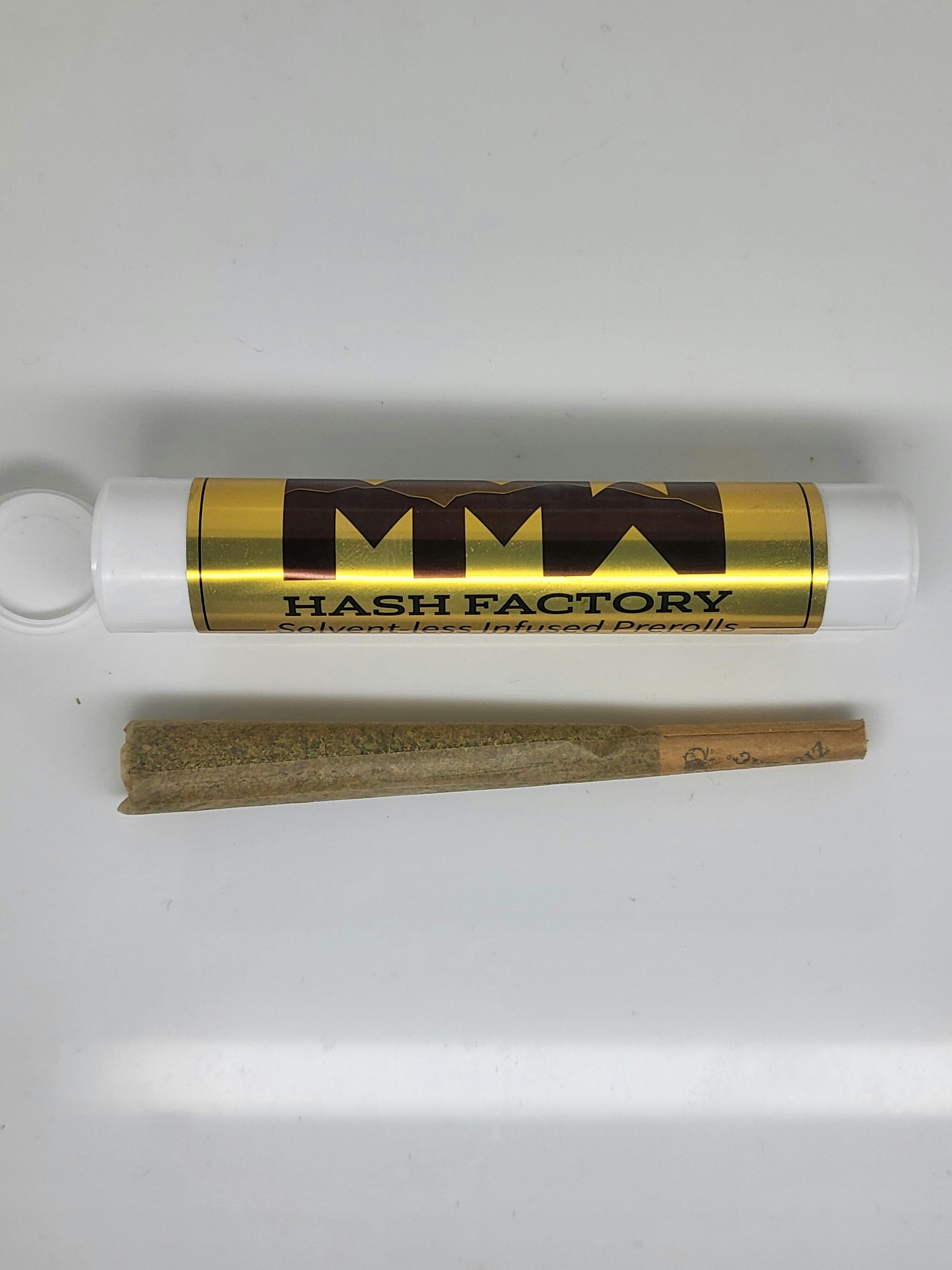 Ice Cream Cake 0.75g Bubble Hash Infused Joint 41.98% THC by Hash Factory