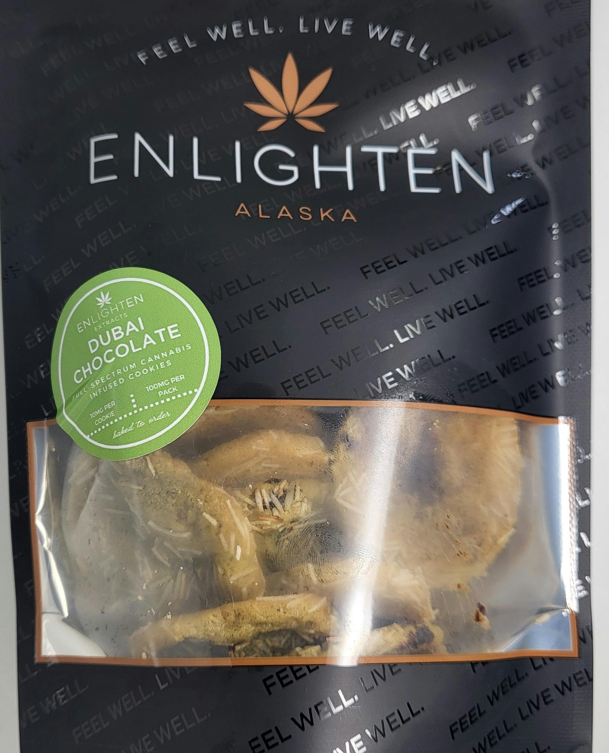 Dubai Chocolate Chip Cookies - 10 pack (100mg)