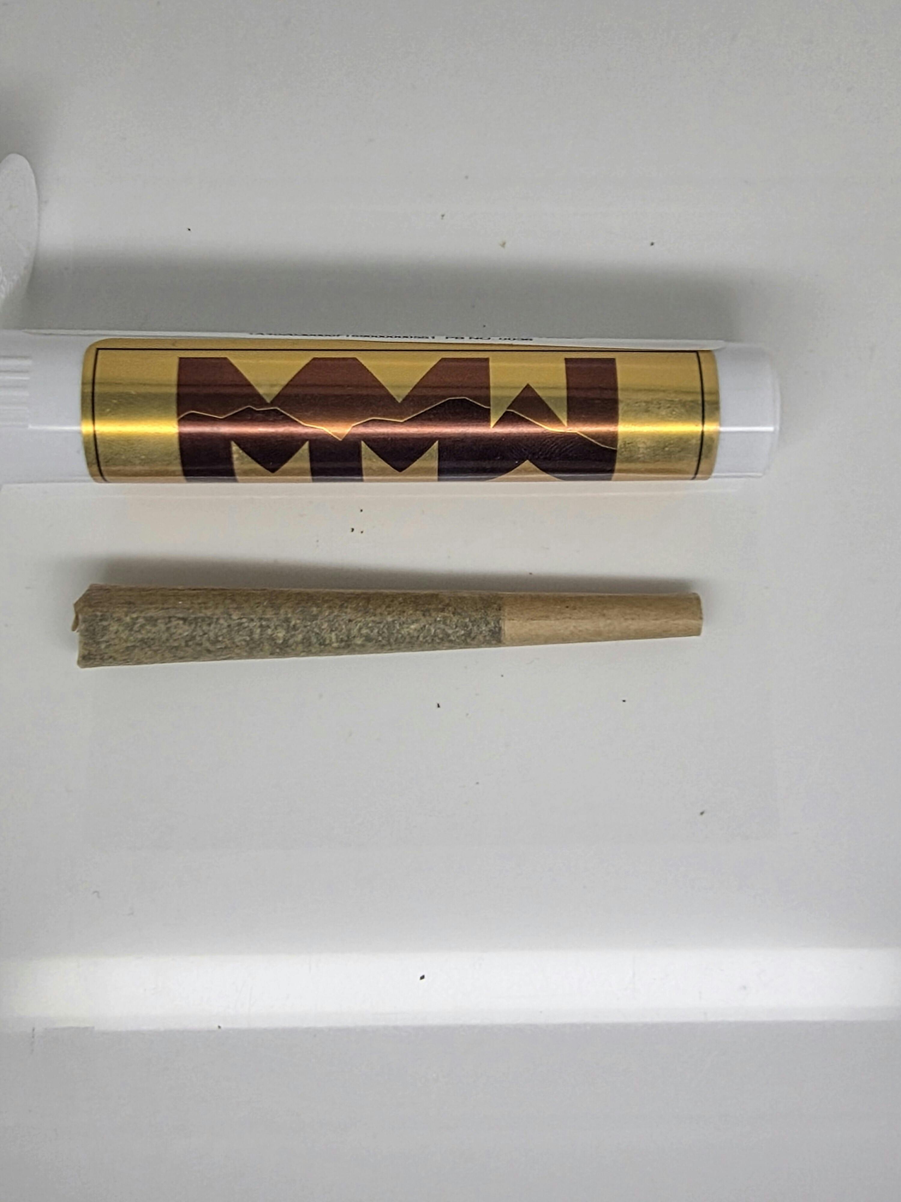 White Wedding 0.75g Infused Joint 36.70% THC by MMW Hash Factory