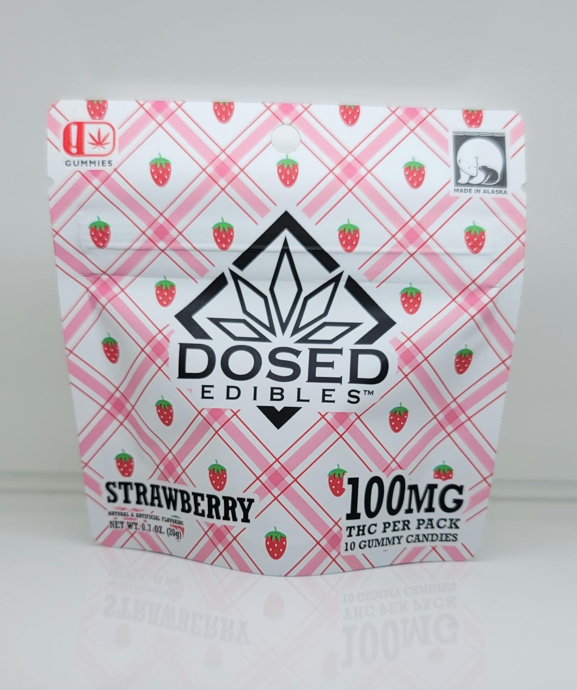 Strawberry Gummies | 100mg | 10ct | 10mg/ea