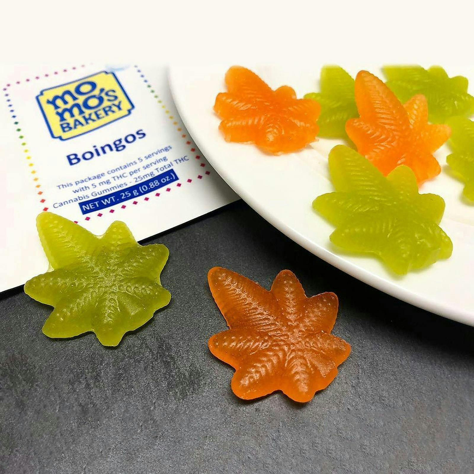 Blackberry Boingo's gummies 100mg THC