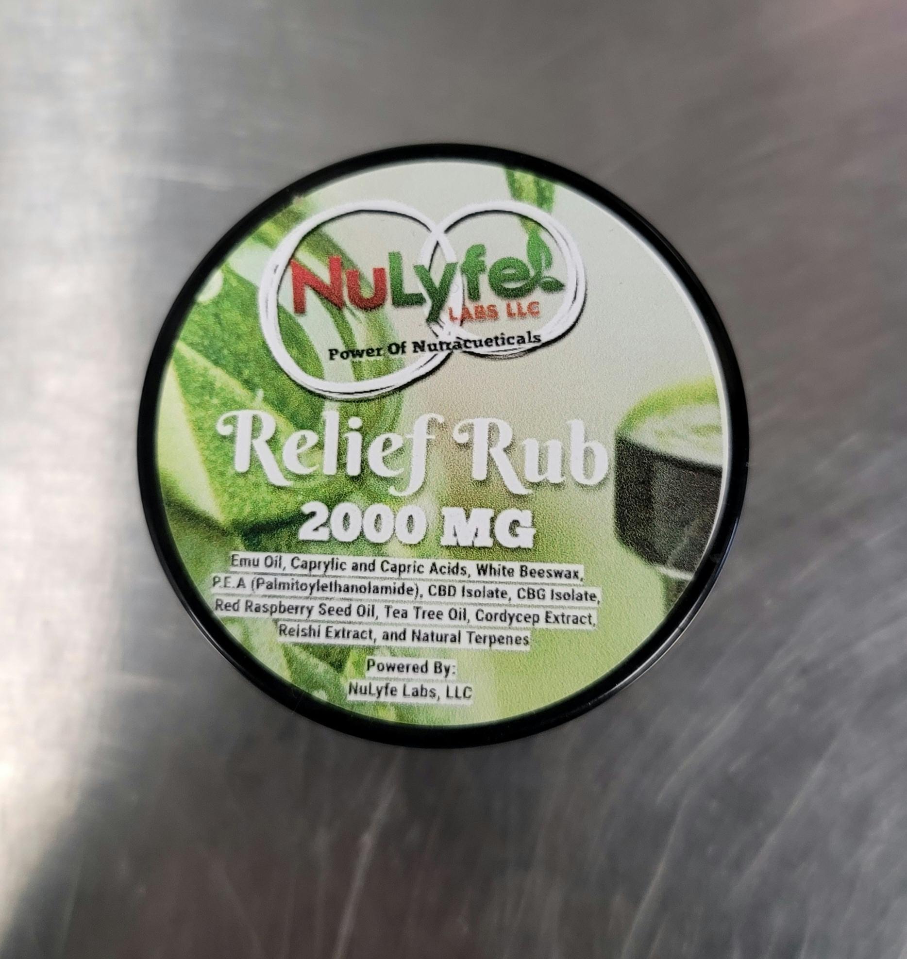 Relief Rub 2000mg CBD by Nulyfe