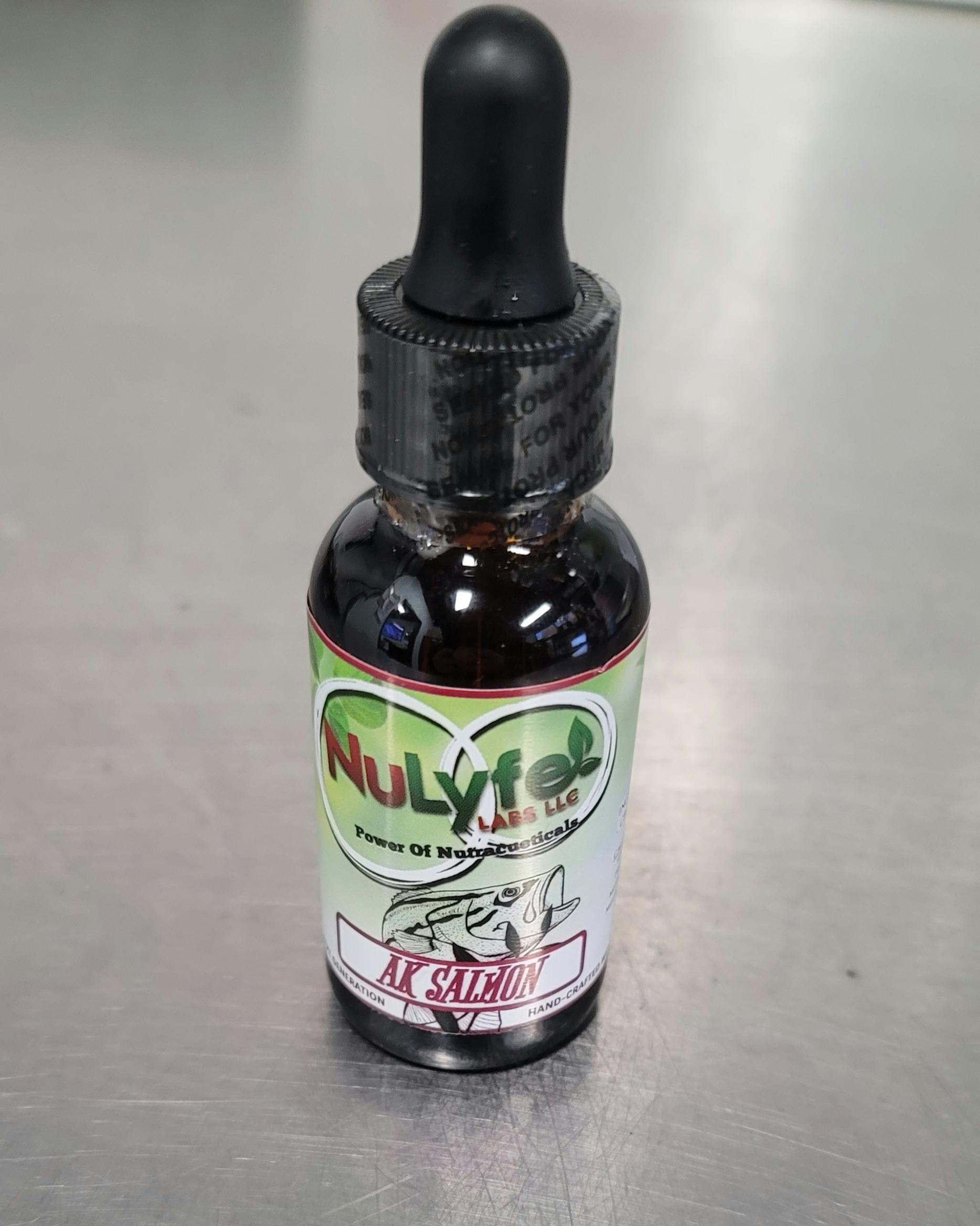 AK Salmon Pet Oil 1000mg CBD by NuLyfe