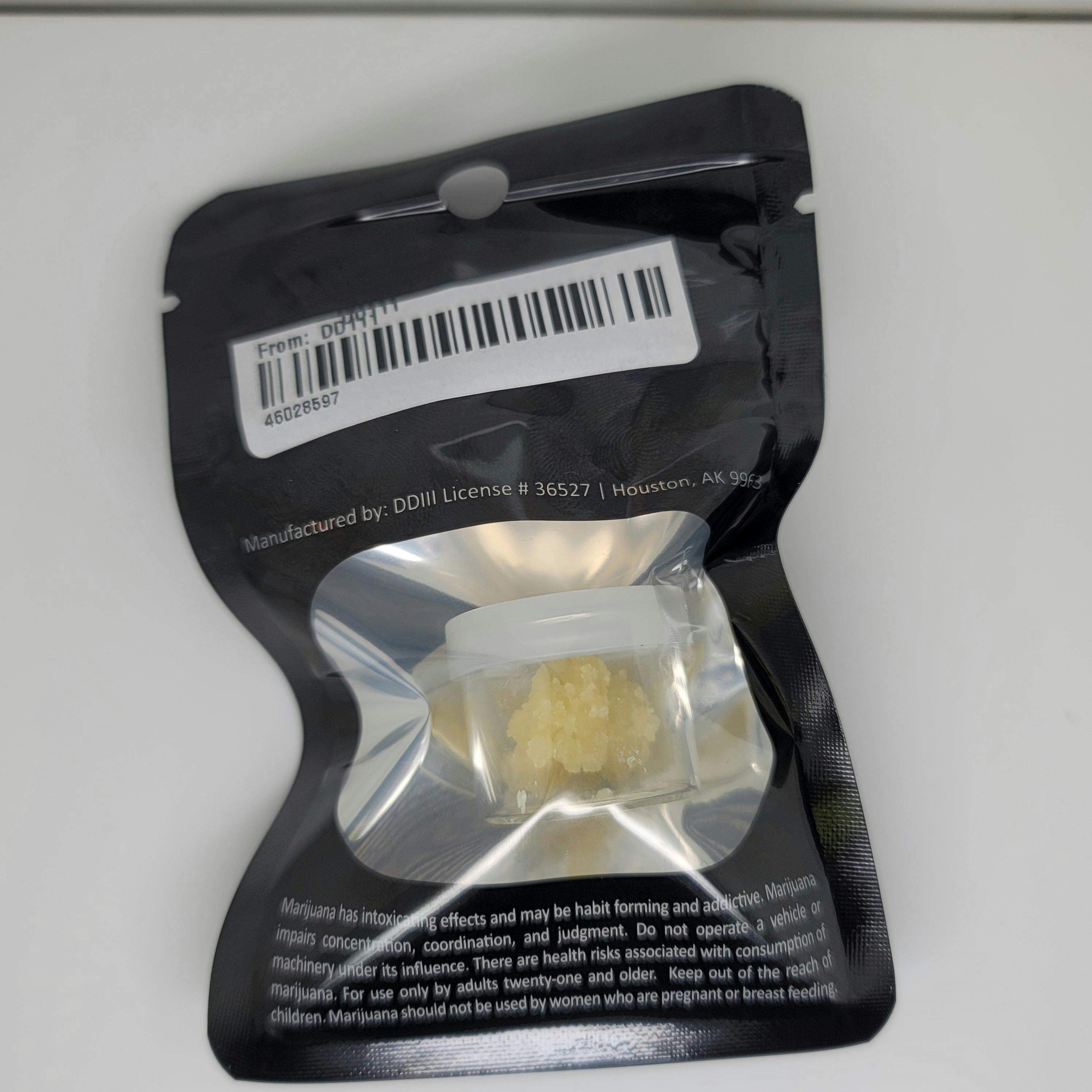 Frozen Lemon Syrup 1g Sugar Crystal 79.87% THC by DD3