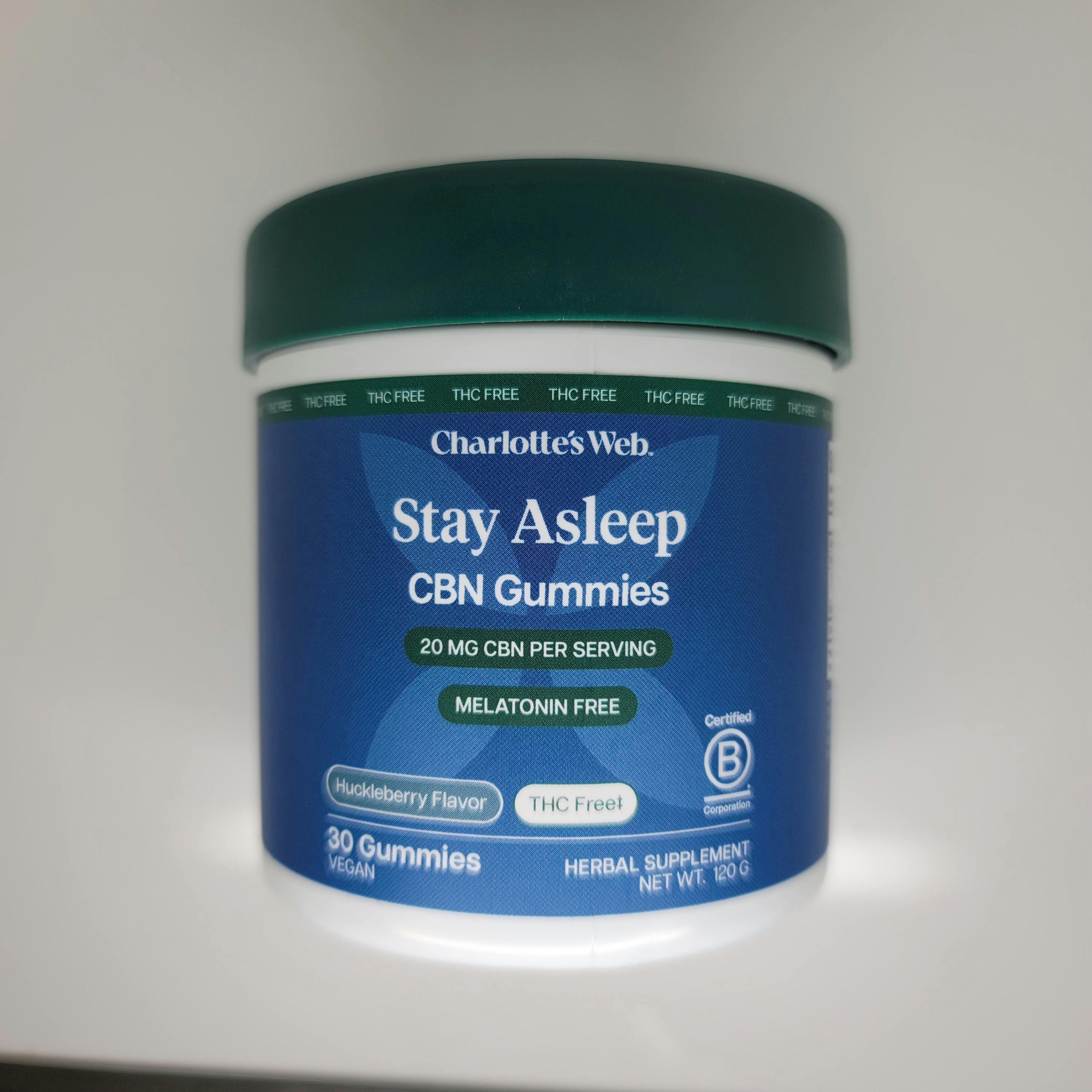 Charlottes Web 30ct Stay Asleep Gummies