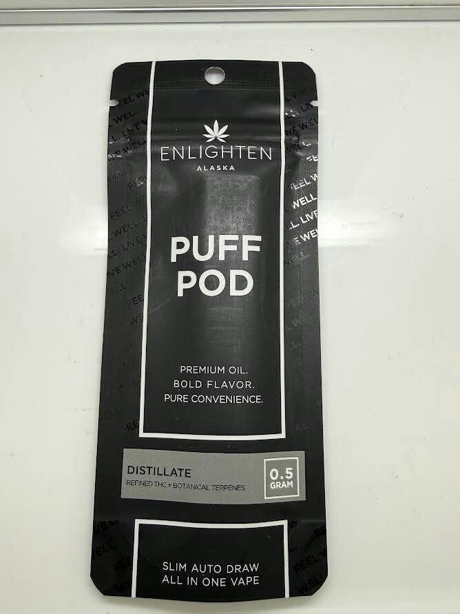 Lemonade Kush Distillate Puff Pod - .5g