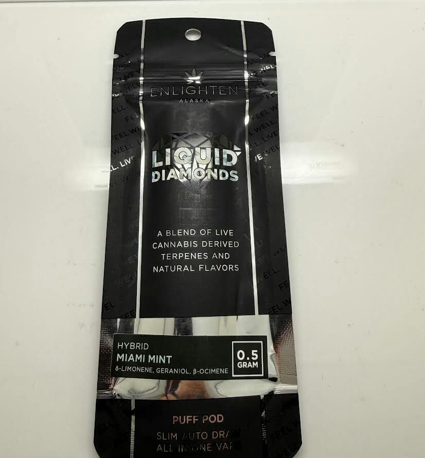 Miami Mint Liquid Diamond Puff Pod - .5g