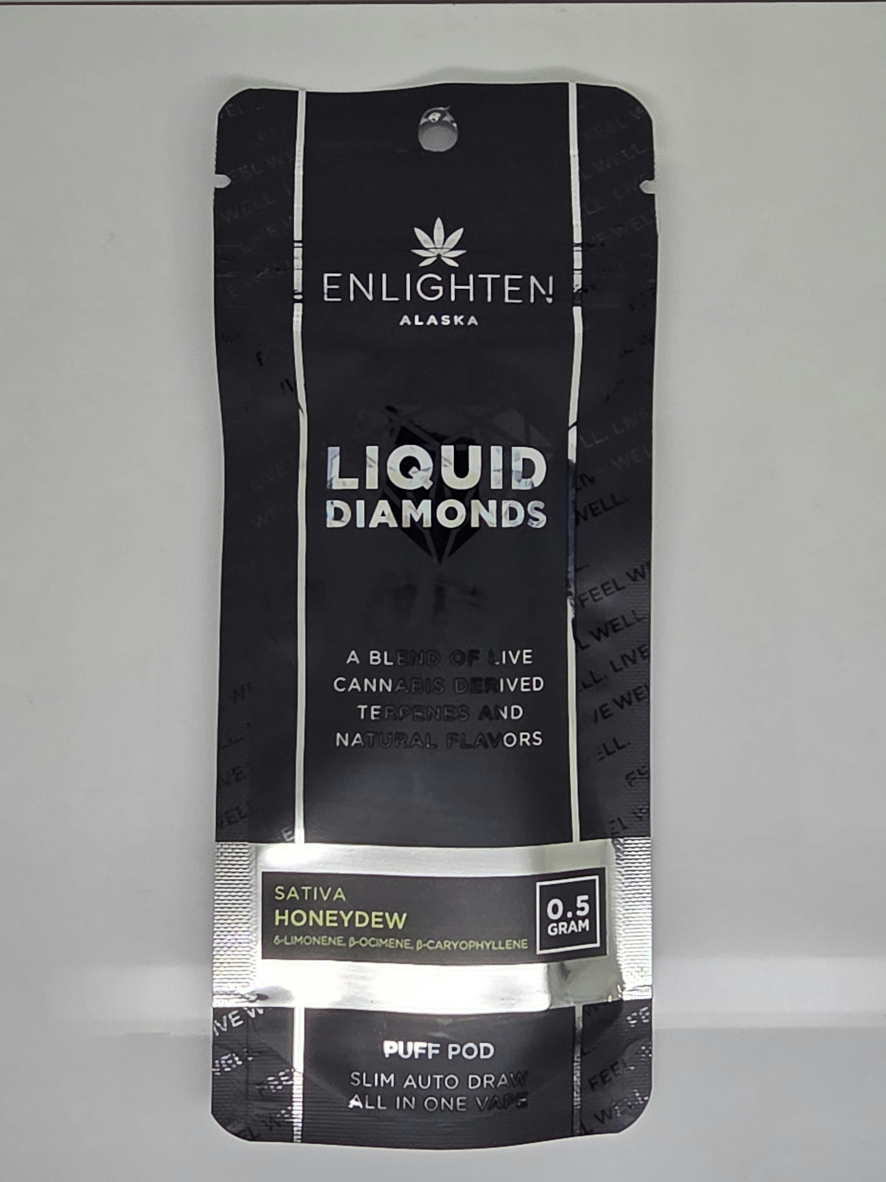 Honeydew Liquid Diamond Puff Pod - .5g