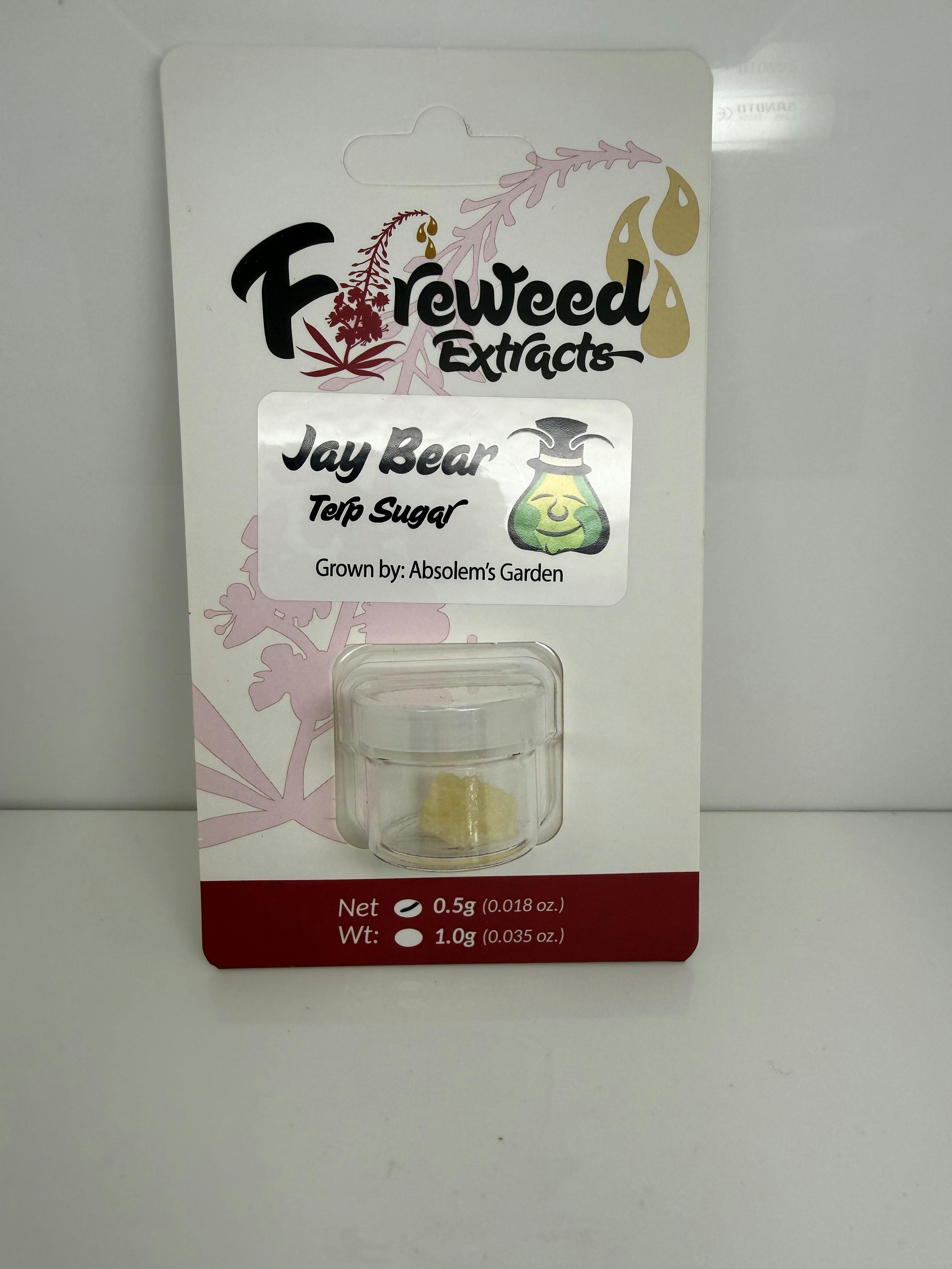 Jay Bear 0.5g Terp Sugar 81.85% THC by Kreative Konfections