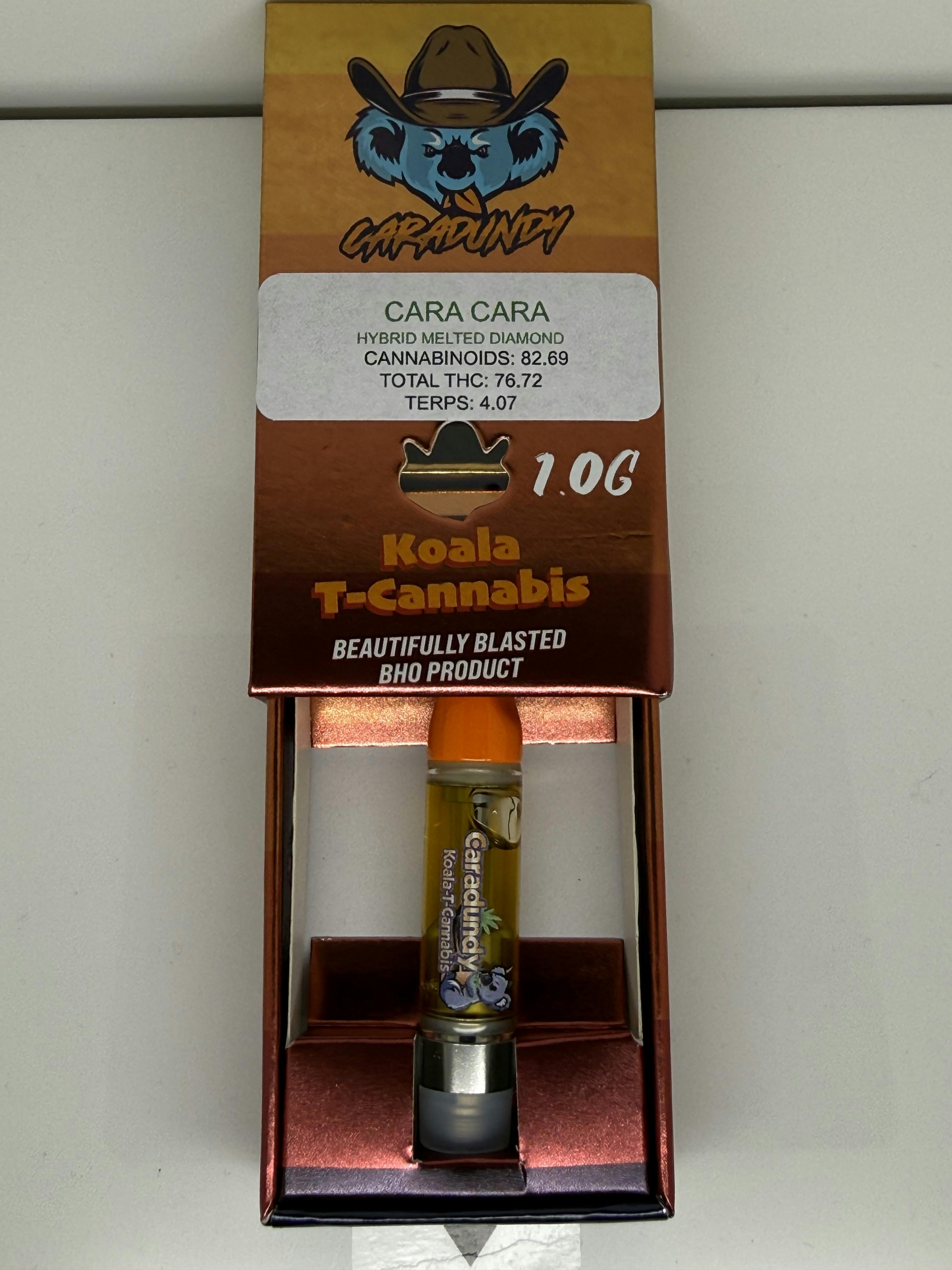 Cara Cara 1g Cartridge 76.72% THC by Caradunduy (Hybrid)