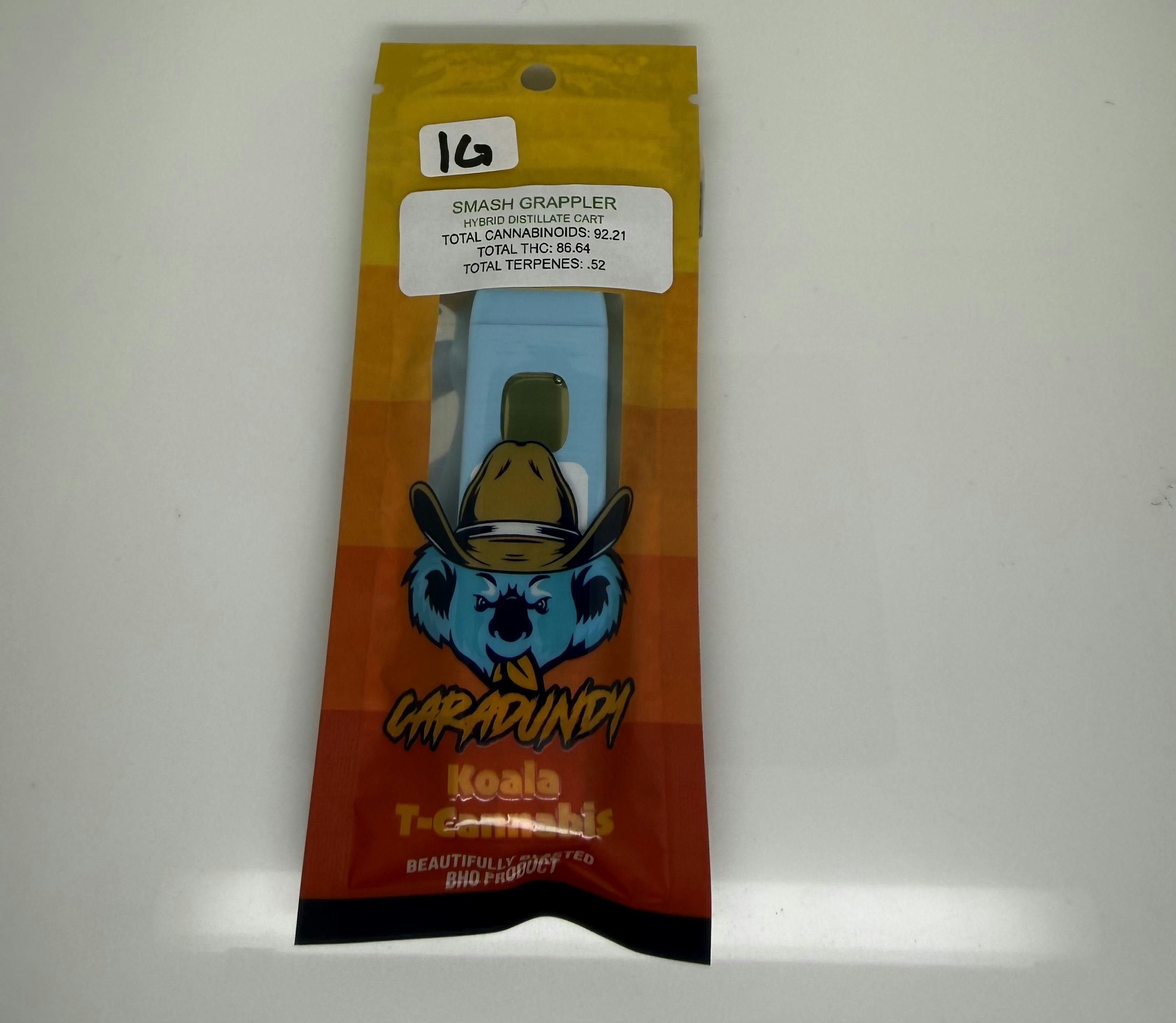 Smash Grappler 1g Disposable 86.64% THC