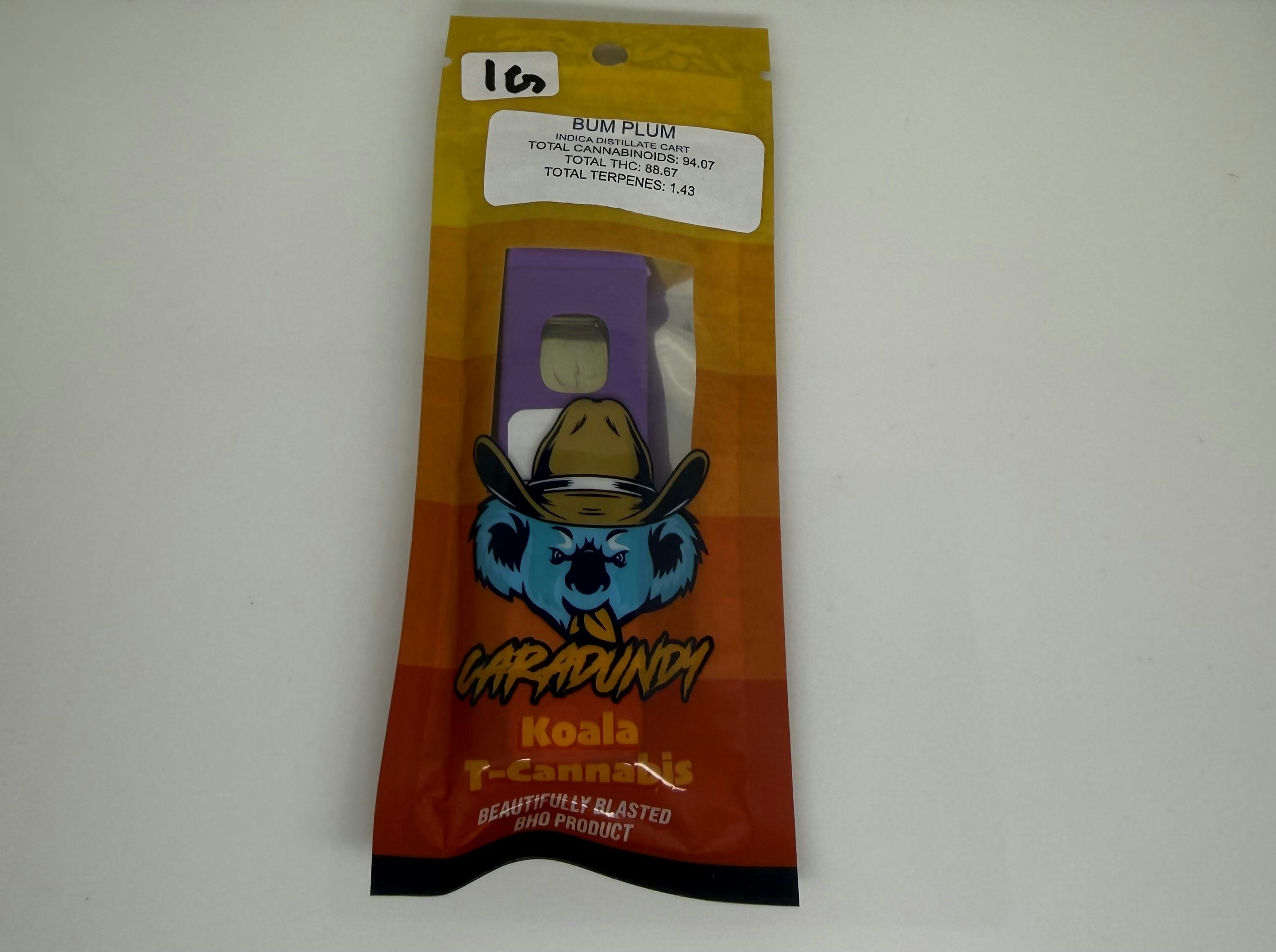 Bum Plum 1g Disposable 88.67% THC