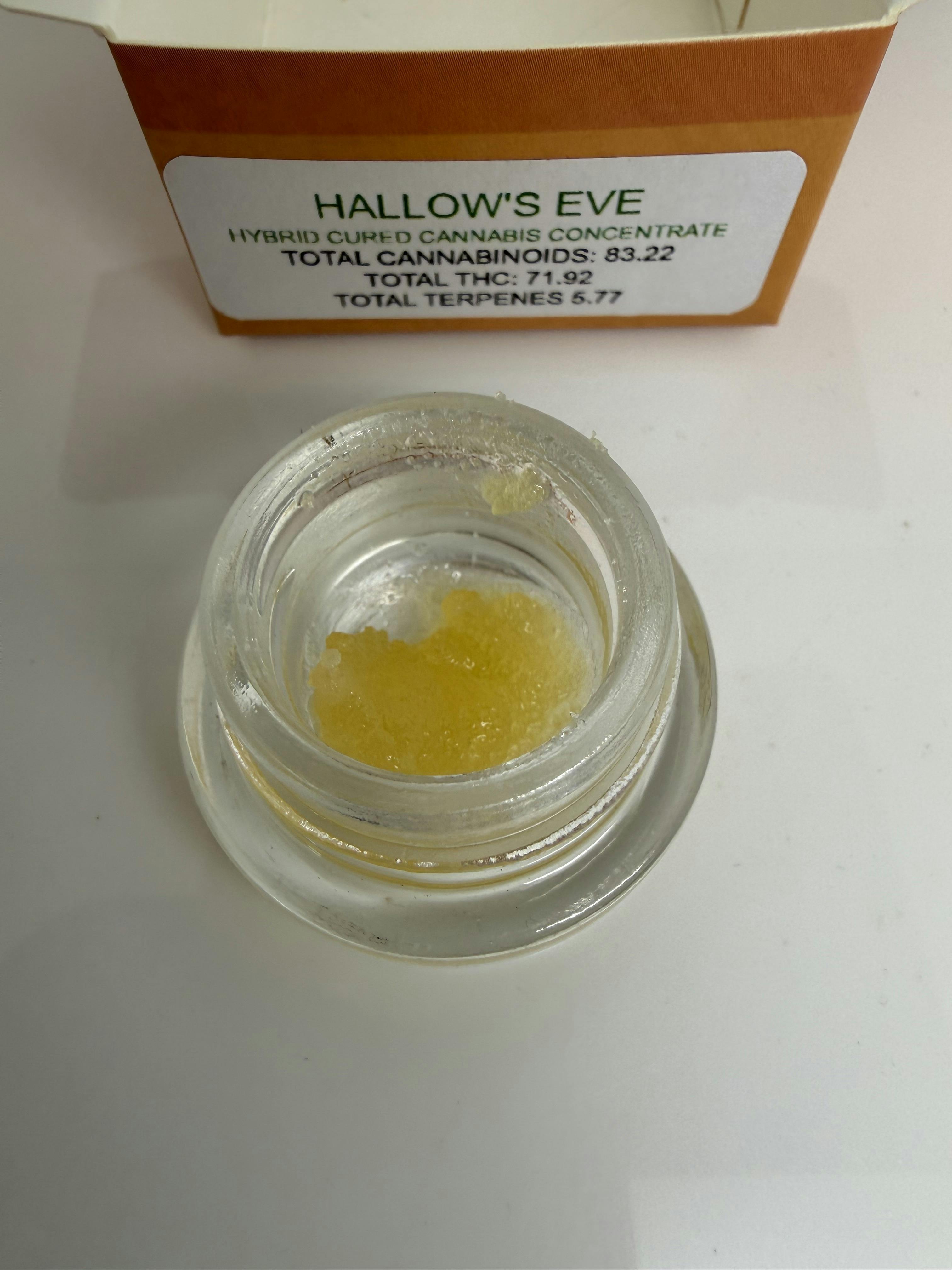 Hallow's Eve 1g Sugar 71.92% THC by Caradundy