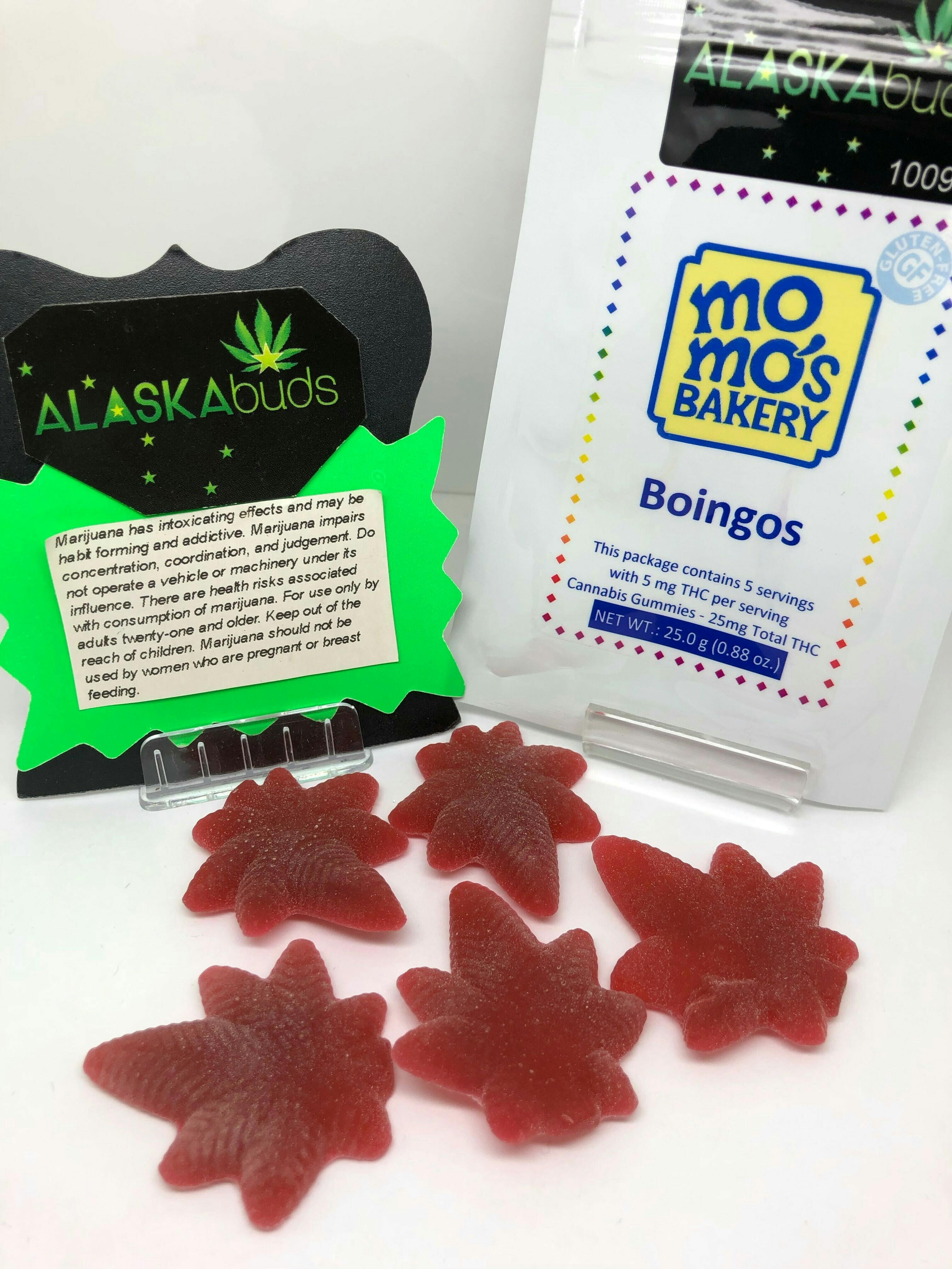 Boysenberry Indica Boingos | 10pk | 100mg total by MoMo's Bakery