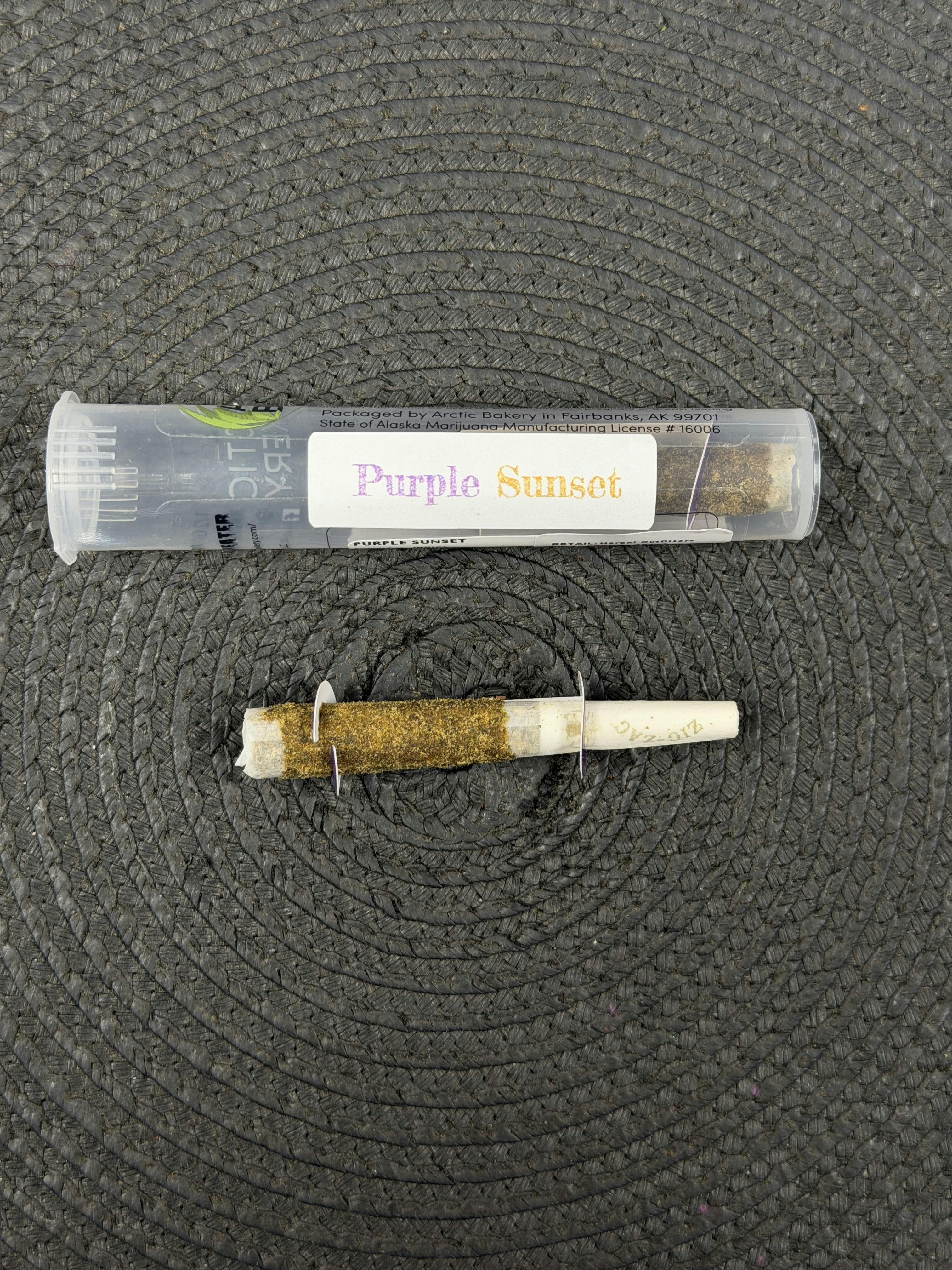 Lavender Purple Sunset Heater Infused